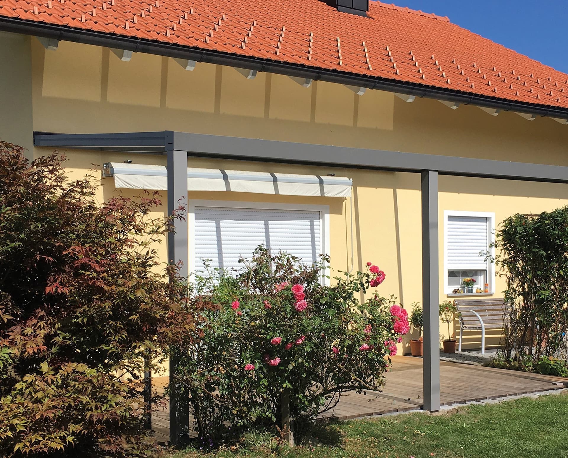 Orangestyle — Einstiegsmodell mit Polycarbonat-Eindeckung