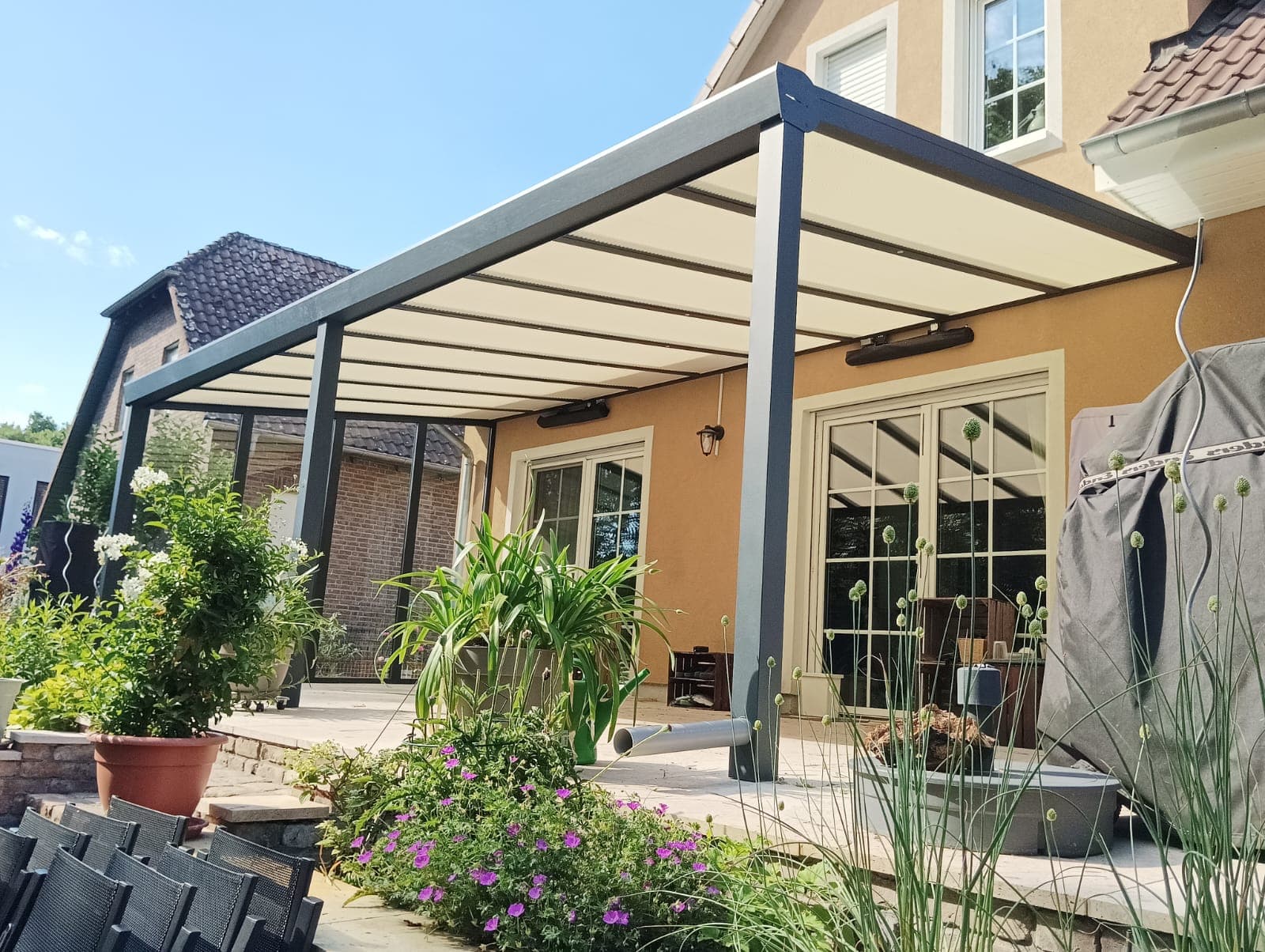 Terrassenueberdachung in Berlin — Referenz von Polendach24